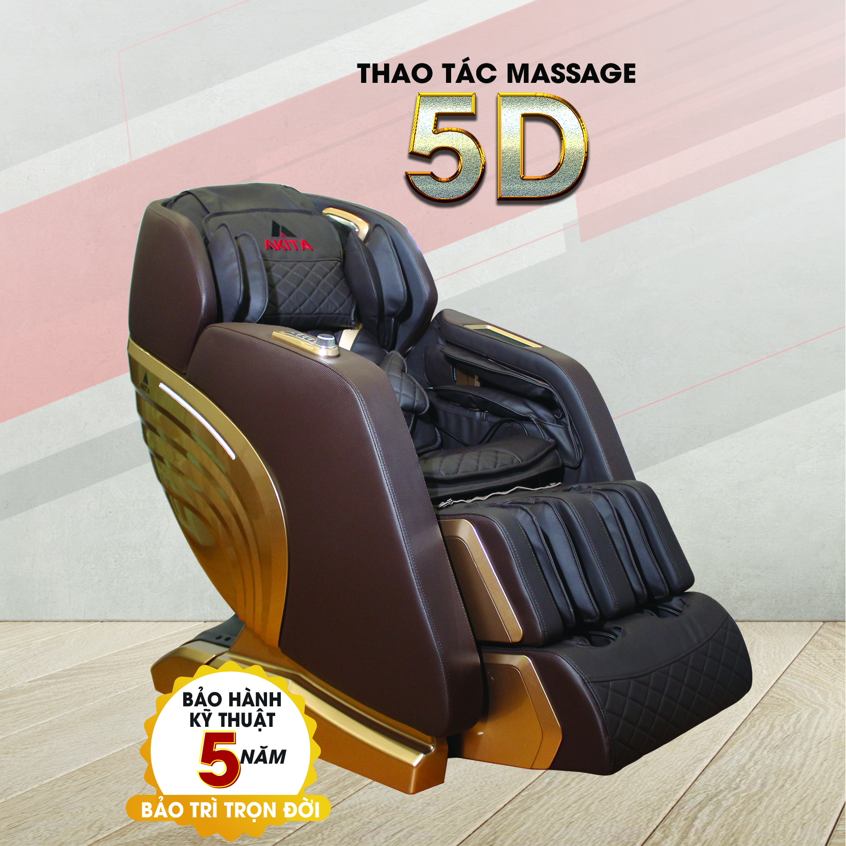 GHẾ MASSAGE AKITA AT-80