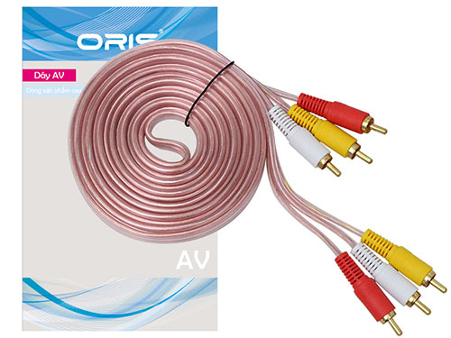 Dây AV 6 đầu trong 3.6
