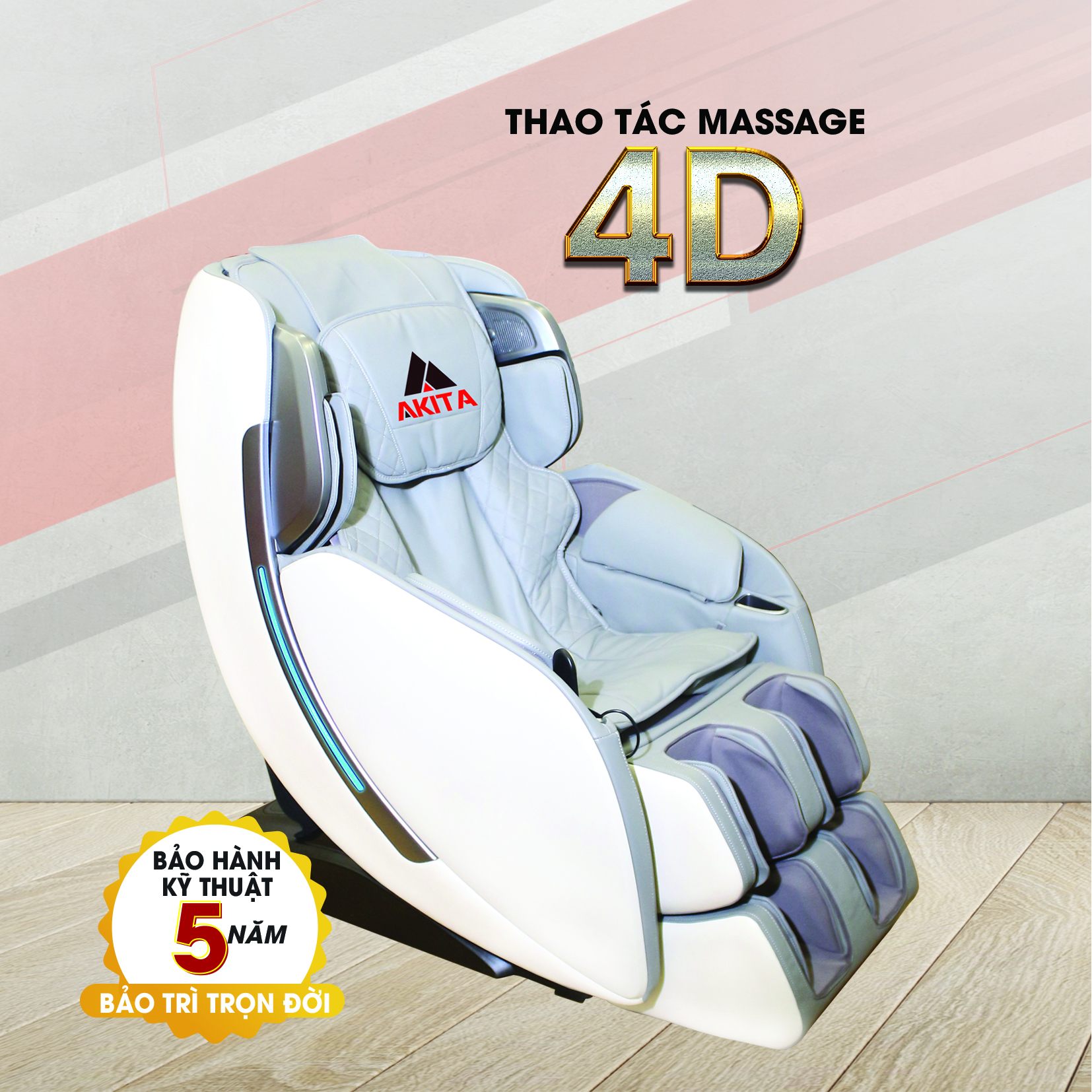 GHẾ MASSAGE AKITA A10