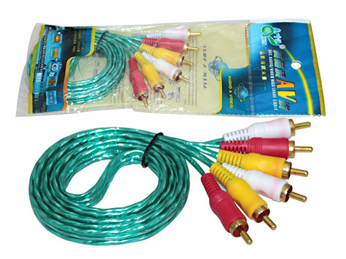 Dây AV 6 đầu trong